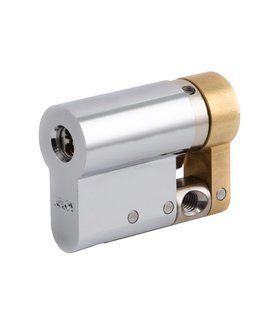 Цилиндр ABLOY PROTEC2 MOD 41,5 мм ( 31x10,5 ) Односторонний ключ O/K CY321 CAM30 Хром полированный ABL7000000329 фото