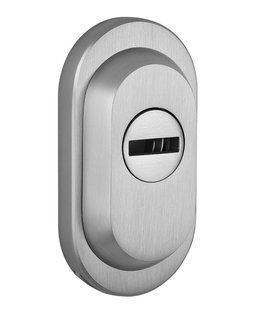 Протектор ROSTEX RS/O DIN_FOR_PROFILE_DOOR OVAL 16,5мм Нерж.сталь_мат 3класс NEREZ_MAT Комплект, внешний RST-3140467200 фото