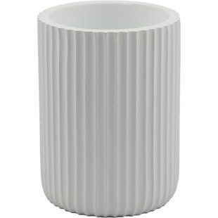 Стакан для зубних щіток Trento Paint Bianco, білий 58811 фото