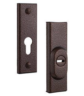 Протектор ROSTEX R3 DIN PLATE 22мм 38-55мм Фарба_коричнева_антік 3клас BROWN Комплект RST-4042770481 фото