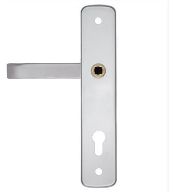 Фурнітура захисна ROSTEX *ASTRA R fix-mov DIN PLATE 85мм Нерж.сталь_мат 22мм 38-55мм 3клас Hranate/Astra NEREZ_MAT Комплект RST-4039227273 фото