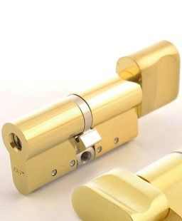 Цилиндр ABLOY PROTEC2 HARD MOD 98 мм ( 42Hx56T ) Ключ-Тумблер 3KEY CY333 CAM30 Латунь полированная / Латунь матовая ABL7000013017 фото