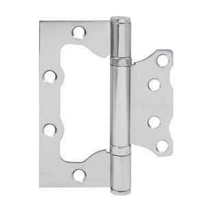 Петля RDA 100*2,5 (2подш, сталь) Eurocento матовый хром (23511) 23511 фото