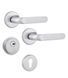 Фурнітура захисна ROSTEX *ROTONDUM R/S mov-mov DIN ROUND Нерж.сталь_мат 23мм 38-45мм 3клас Solid NEREZ_MAT Комплект EXTRA кріплення ручки накладне