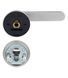 Фурнітура захисна ROSTEX *ROTONDUM R/S mov-mov DIN ROUND Нерж.сталь_мат 23мм 38-45мм 3клас Solid NEREZ_MAT Комплект EXTRA кріплення ручки накладне
