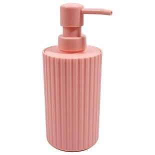 Дозатор рідкого мила Arino Grezzo Bubblegum pink рожевий 64469 фото