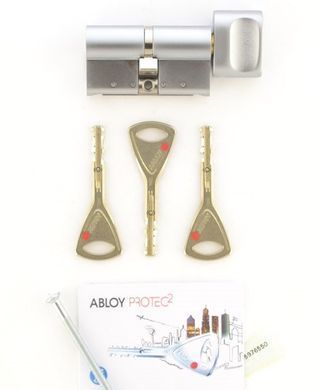 Цилиндр ABLOY PROTEC2 MOD 112 мм ( 71x41T ) Ключ-Тумблер 3KEY CY323 CAM30 Хром матовый / Хром матовый ABL7000012292 фото