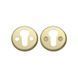 Накладка дверна під ключ RDA 16/006 полірована латунь (11640) 11640 фото