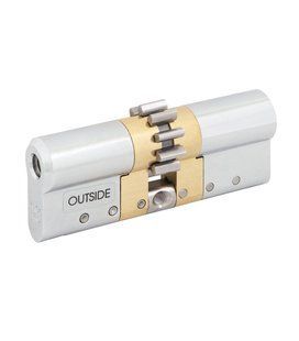 Цилиндр ABLOY PROTEC2 HARD MOD 103 мм ( 57Hx46 ) Ключ-Ключ 3KEY CY332 CGW Хром полированный ABL7000000410 фото