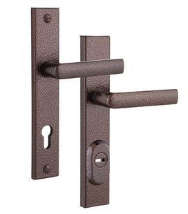 Фурнітура захисна ROSTEX R1/R4 R mov-mov DIN PLATE 90мм Фарба_коричнева_антік 22мм 38-55мм 3клас 804 BROWN Комплект RST-4043310481 фото