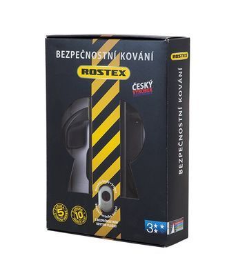 Фурнітура захисна ROSTEX R1/R4 R fix-mov DIN PLATE 85мм Фарба_чорна 22мм 38-55мм 3клас Hranate/804 BLACK_MAT Комплект RST-4042132496 фото