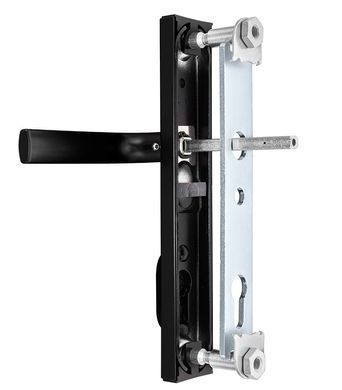 Фурнітура захисна ROSTEX R1/R4 R mov-mov DIN PLATE 85мм Фарба_чорна 22мм 38-55мм 3клас 804 BLACK_MAT Комплект RST-4043960496 фото