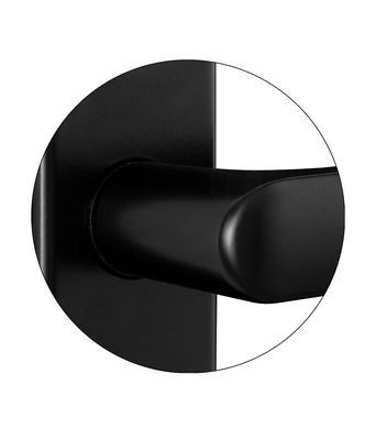 Фурнітура захисна ROSTEX R1/R4 R mov-mov DIN PLATE 85мм Фарба_чорна 22мм 38-55мм 3клас 804 BLACK_MAT Комплект RST-4043960496 фото