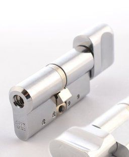 Цилиндр ABLOY PROTEC2 HARD MOD 93 мм ( 47Hx46T ) Ключ-Тумблер 3KEY CY333 CAM30 Хром полированный / Хром полированный ABL7000003313 фото