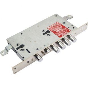 Замок для входных дверей Mottura 84995S28Q 5 ригелей, с защелкой, правый (59183) 59183 фото