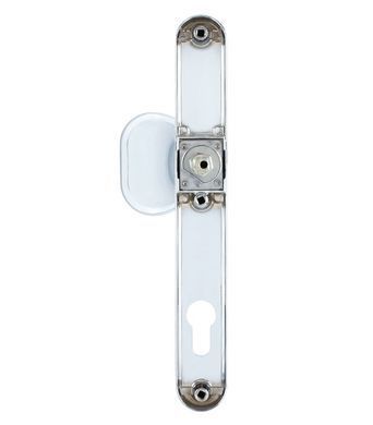 Фурнітура захисна ROSTEX PROFILE_PRO Z fix-mov DIN PLATE 92мм Хром_полірований 19 5мм 57-62мм Ovalne/Baryt CR Комплект RST-4046800600 фото