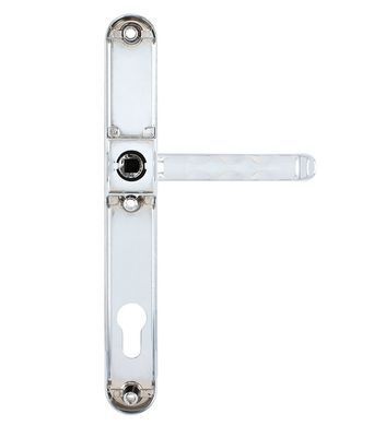 Фурнітура захисна ROSTEX PROFILE_PRO Z fix-mov DIN PLATE 92мм Хром_полірований 19 5мм 57-62мм Ovalne/Baryt CR Комплект RST-4046800600 фото