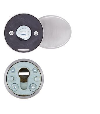 Фурнітура захисна ROSTEX *ROTONDUM R/S fix-mov DIN ROUND Нерж.сталь_мат 23мм 38-45мм 3клас Slza/Solid NEREZ_MAT Комплект RST-4033887273 фото