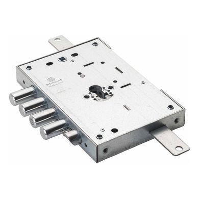 Securemme 2653SCR0328GXX Механізм замка 4-ригеля з засувкою під циліндр мц 85мм, редукторний, (53142) 53142 фото