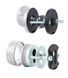 Фурнітура захисна ROSTEX *ROTONDUM R/S fix-mov DIN ROUND Нерж.сталь_мат 23мм 38-45мм 3клас Slza/Solid NEREZ_MAT Комплект