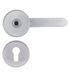 Фурнітура захисна ROSTEX *ROTONDUM R/S fix-mov DIN ROUND Нерж.сталь_мат 23мм 38-45мм 3клас Slza/Solid NEREZ_MAT Комплект