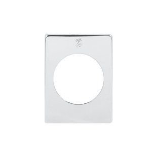 Securemme 4350KСL Декоративна накладка прямокутна, хром 49856 фото