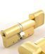 Циліндр ABLOY PROTEC2 MOD 112 мм (61x51T) Ключ-Тумблер 3KEY CY323 CAM30 Латунь полірована / Латунь матова