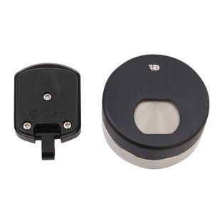 Броненакладка DISEC MAGNETIC MR125L-25D1 NO черный матовый 3 ключа (62556) 62556 фото