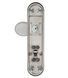 Фурнітура захисна ROSTEX *SOLID-PRO+ F fix-mov DIN PLATE 90мм Нерж.сталь_мат 13мм 56-70мм 4клас Slza/Solid NEREZ_MAT Комплект